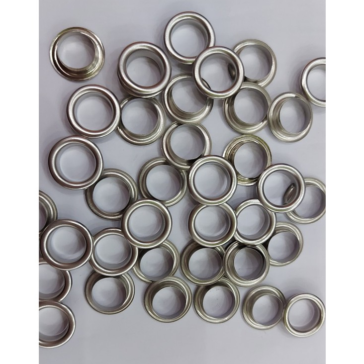 Khoen ore 10mm Khoen mắt cáo 10ly Bằng Thau không gỉ(mỏng) Màu Bạc Vàng Đồng Khuy mắt cáo Bấm Vải Phụ liệu may mặc - Ảnh 7