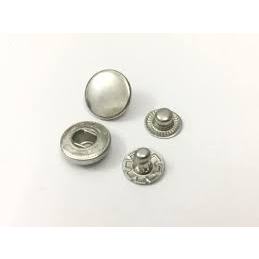 Nút bấm 4 thành phần (nút bóp, nút lò xo) Bằng SẮT Size 10mm,12mm,15mm Dùng làm đồ thủ công - Ảnh 4