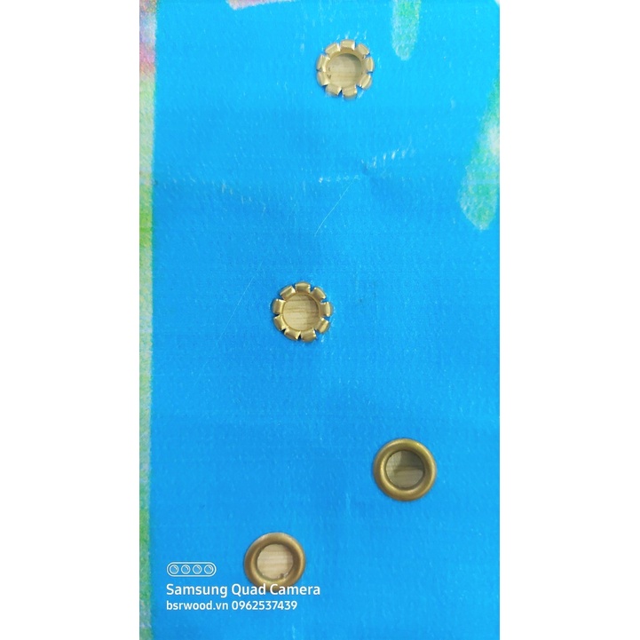 Khoen ore 5mm Bằng Sắt xi Màu BẠC, Màu VÀNG Bán sỉ Túi 1kg KHÔNG long đền Khuy mắt cáo thẻ tag, bấm túi giấy - Ảnh 9