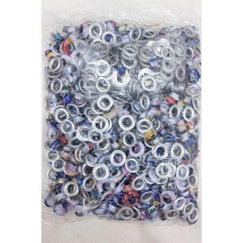 [1KG] Khoen mắt cáo ore 10mm (10.5mm) Bằng Sắt KHÔNG XI Bịch 1 ký Có long đền Khoen đóng bạt quảng cáo