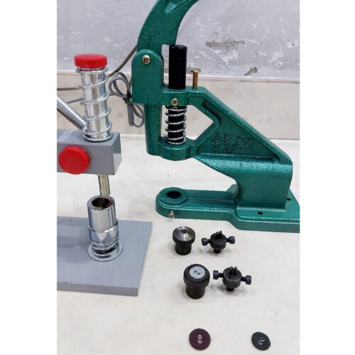 Alternative view of COMBO 2 máy + 1 cối đóng nút bọc vải + 2 cối đóng khoen mắt cáo cho nút (đủ bộ để làm nút bọc vải mắt cáo)