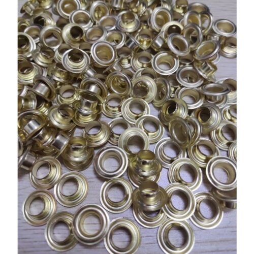 Alternative view of Khoen ore mắt cáo đóng bạt Chuyên dùng cho máy đóng khoen bán tự động Khuy bằng sắt xi Bịch 1kg Bán sỉ