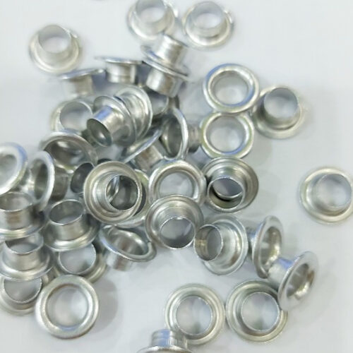 Khoen ore mắt cáo 8mm Khuy mắt cáo bấm bạt, bấm túi giấy Bằng NHÔM Túi 100 cái Có long đền