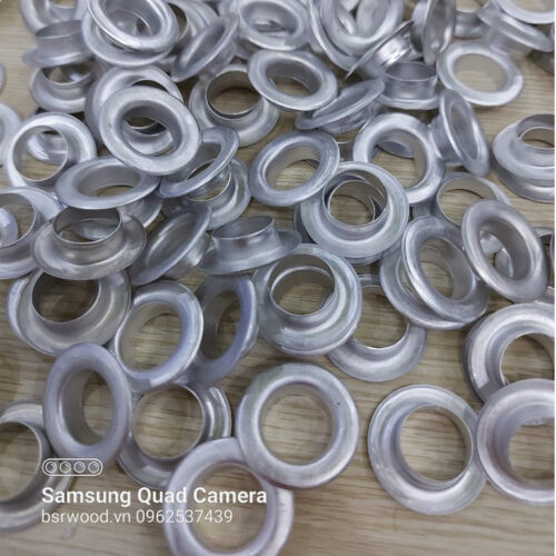 Khoen mắt cáo ore 14mm Khoen bạt 14ly nhôm Khuy mắt cáo đóng bạt, bấm bạt Bằng NHÔM Túi 100 cái + 100 long đền