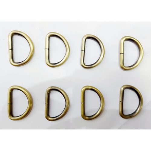 Khoen chữ D Size 30mm Bằng đồng thau không gỉ - Bịch 2 cái - Phụ kiện túi xách, balo, đồ da, tạp dề, đồ thủ công