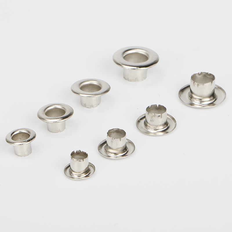 Khoen ore mắt cáo CHẺ CHÂN bằng SẮT Size 4mm,4.5mm,5mm,6mm Dùng cho kìm bấm bạt,túi giấy Túi 100 cái Không Có long đền - Ảnh 4